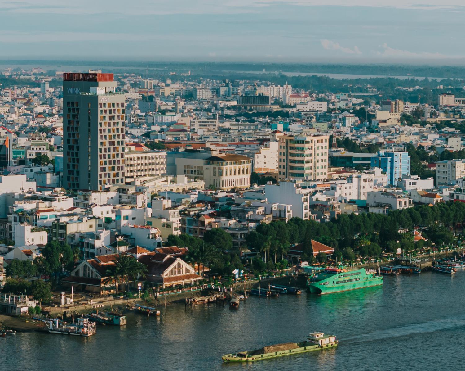 Wink Hotel Can Tho Ninh Kieu Wharf - 24Hrs Stay & Rooftop Pool Bar Bagian luar foto